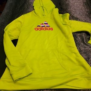 Green womens adidas hoodie